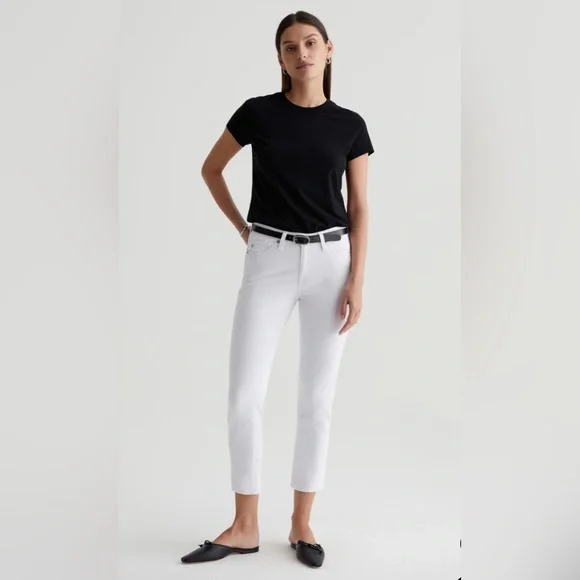 AG Cigarette Leg Prima Crop Jean Size 32 (XL, 14/16) - Picture 3 of 9